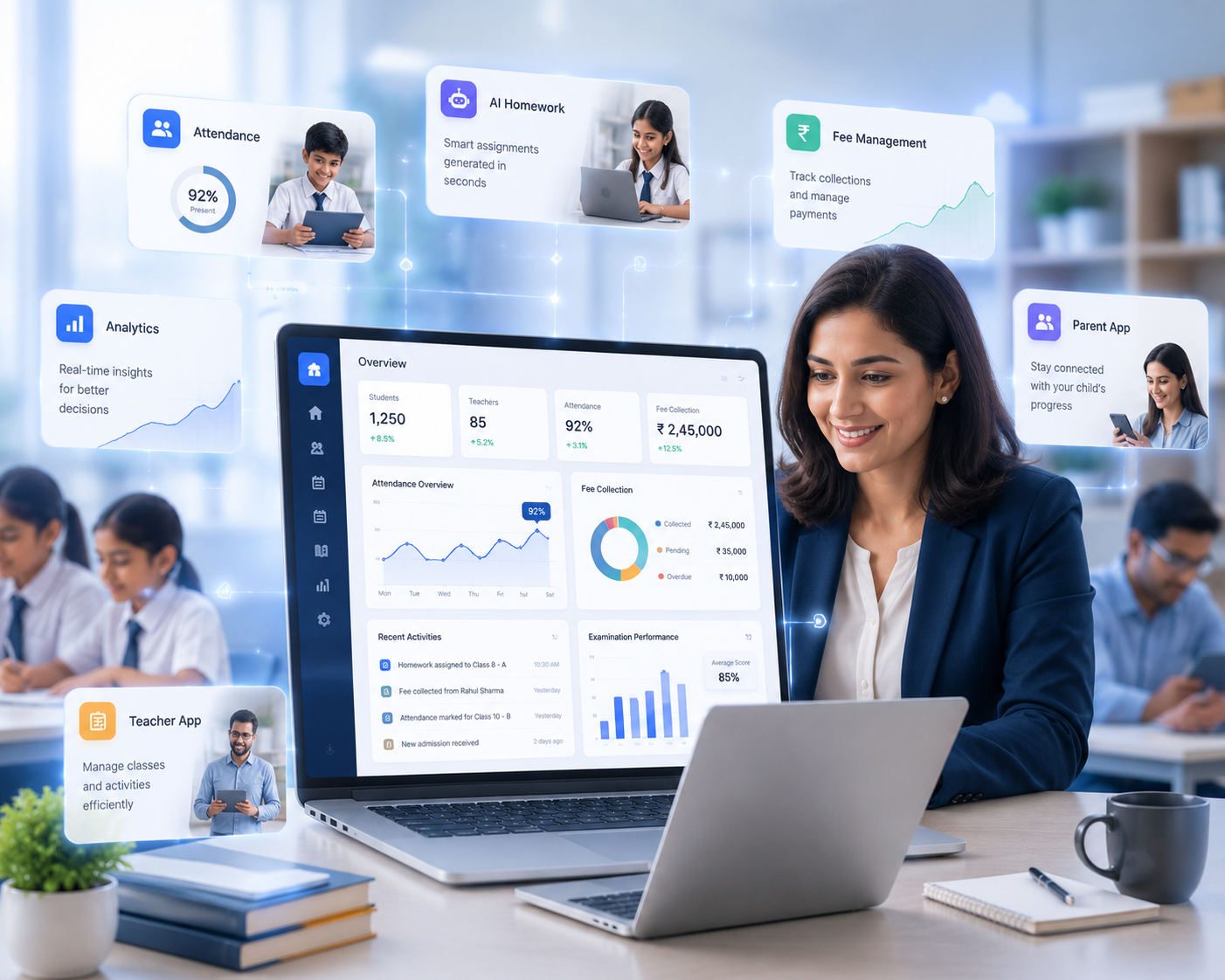 Schoolixa Dashboard